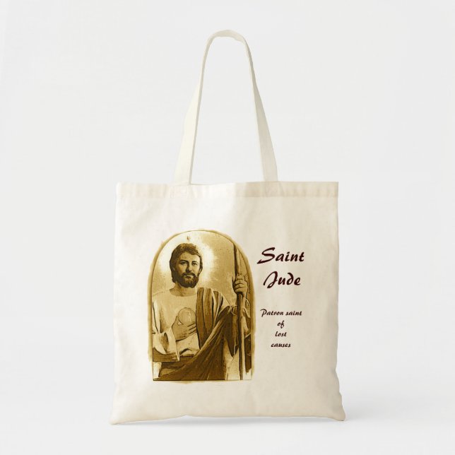 Bolso De Tela Santo Jude (Frente)