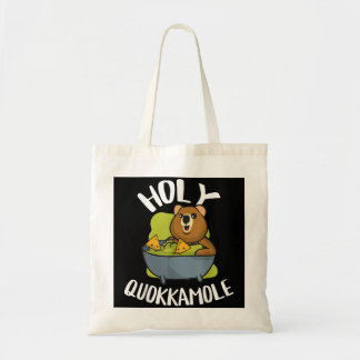 Bolso De Tela Santo Quokkamole Quokka Aguacate