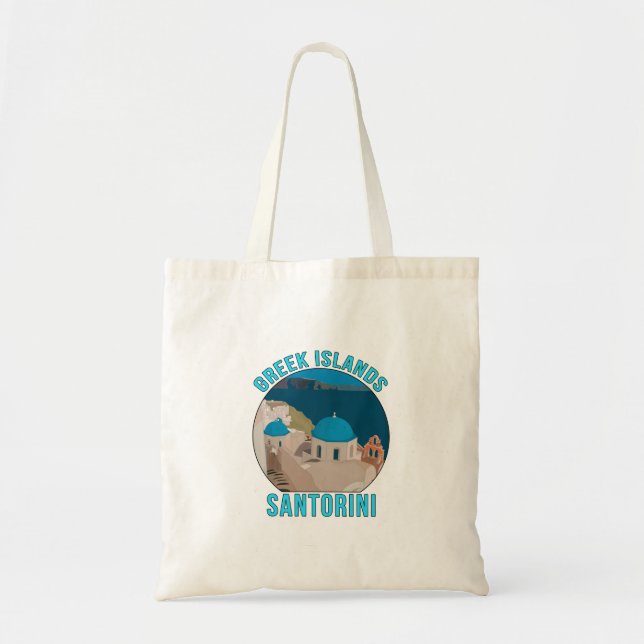 Bolso De Tela Santorini (Frente)