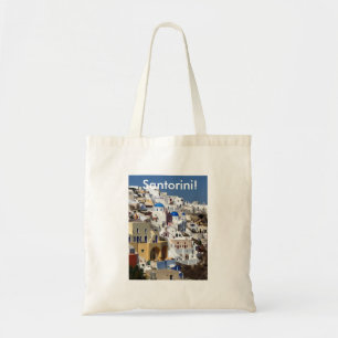 Bolso De Tela Santorini, Grecia