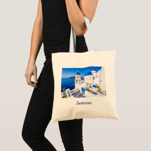 Bolso De Tela Santorini Grecia