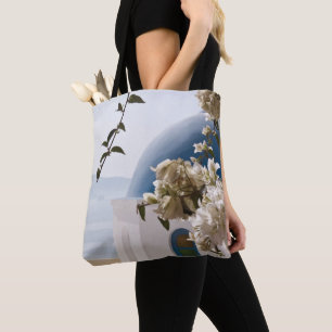 Bolso De Tela Santorini Oia #3