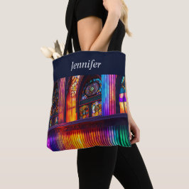 Bolso De Tela Santuario | Arte de la iglesia arcoiris