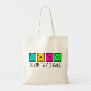 Bolso De Tela Sarcasmo Elementos Primarios Del Humor