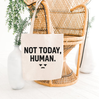 Bolso De Tela Sarcastic Minimalist Quote Tote Bag Design