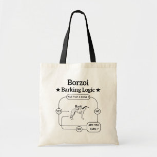 Bolso De Tela Sarcástico dueño de perros con lógica de ladrido d