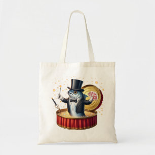 Bolso De Tela  Sardina Brujo Comedia Escape Truco de Magia