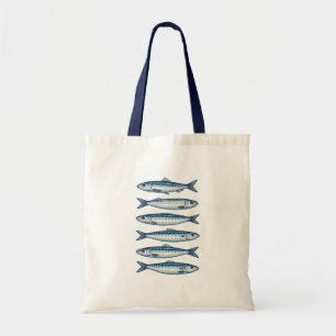 Bolso De Tela Sardinas