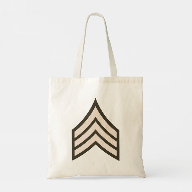Bolso De Tela Sargento del ejército (Reverso)