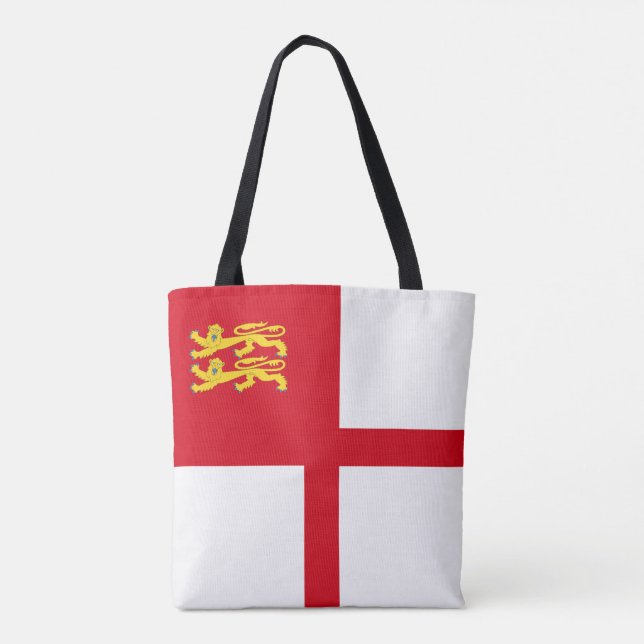 Bolso De Tela Sark Flag (Reverso)
