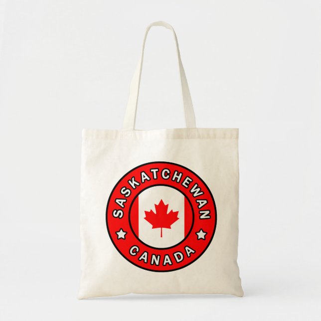 Bolso De Tela Saskatchewan Canada (Frente)