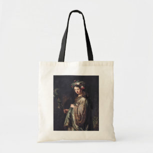 Bolso De Tela Saskia van Uylenburgh as Flora, Rembrandt, 1634