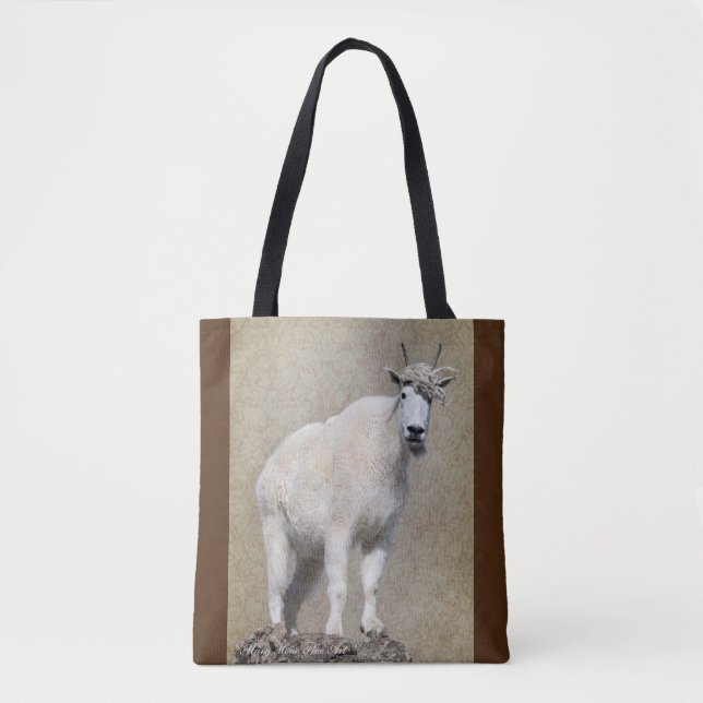Bolso De Tela Sassy Goat Tote Bag (Anverso)