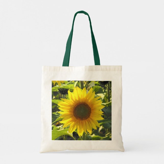 Bolso De Tela Sassy Sunflowers Tote Bag (Reverso)