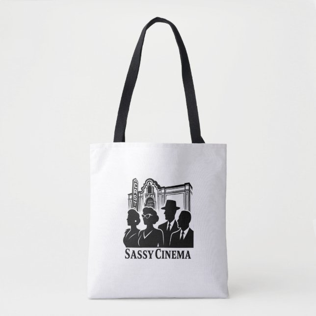 Bolso De Tela Sassy Tote (Anverso)