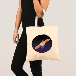 Bolso De Tela Satélite en el espacio