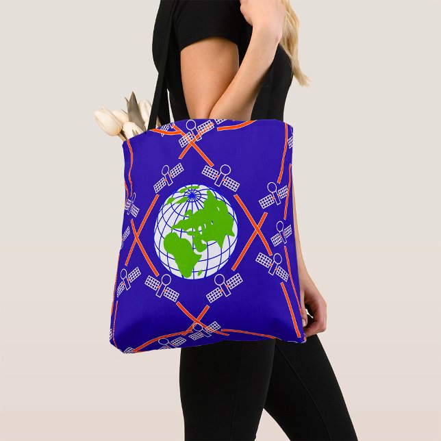 Bolso De Tela Satélites orbitando la Tierra (Subido por el creador)