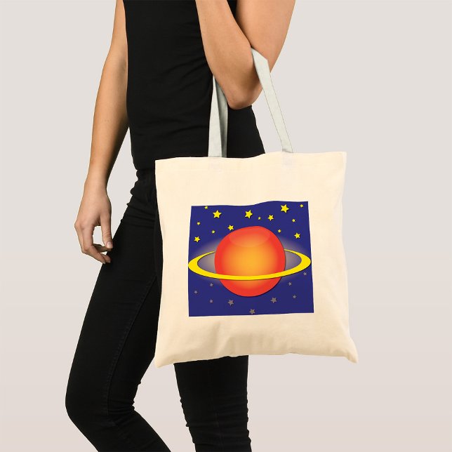 Bolso De Tela Saturn Tote Bag (Subido por el creador)