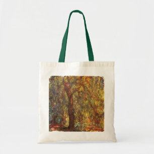 Bolso De Tela Sauce llorón de Claude Monet, Arte fino vintage