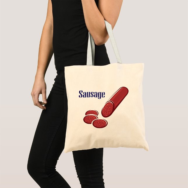 Bolso De Tela Sausage Tote Bag (Subido por el creador)
