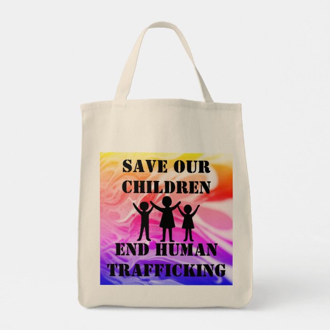 Bolso De Tela Save Our Children - Freedom Tote Bag (Reverso)