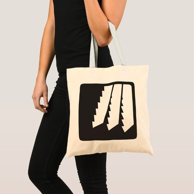 Bolso De Tela Saw Teeth Tote Bag (Subido por el creador)
