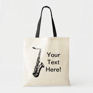 Bolso De Tela Saxofón personalizado