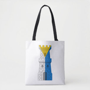 Bolso De Tela SCA Wastekeep Populace Badge tote bag