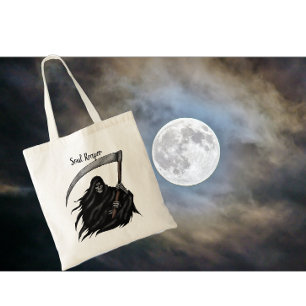 Bolso De Tela Scary Grim Reaper Halloween
