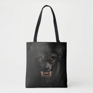 Bolso De Tela Scary Werewolf