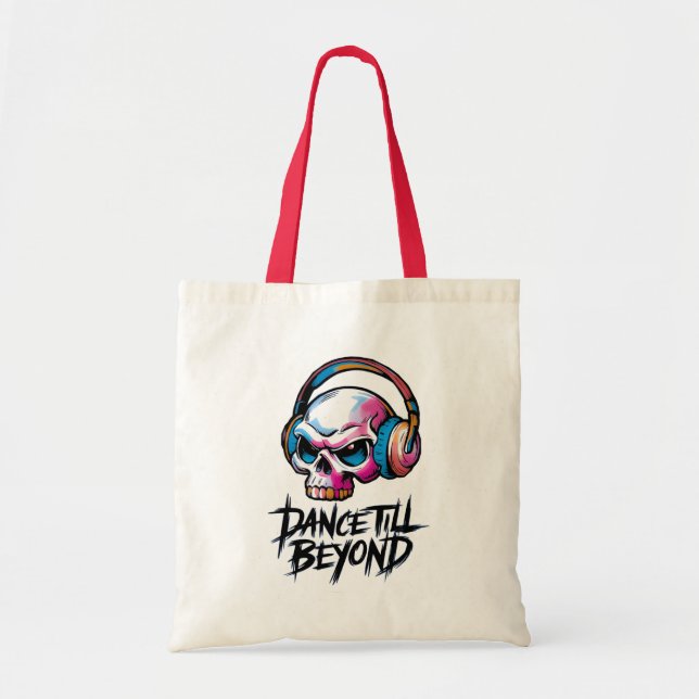 Bolso De Tela Schädel Dance till Beyond (Frente)