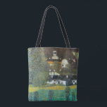Bolso De Tela Schloss Kammer en el Attersee II de Gustav Klimt<br><div class="desc">¡Hermosas bolsas totte con estampado total! ¡Disponibles en dos estilos y dos tamaños!</div>