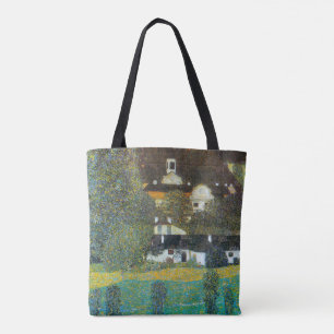 Bolso De Tela Schloss Kammer sobre el Attersee II de Gustav Klim
