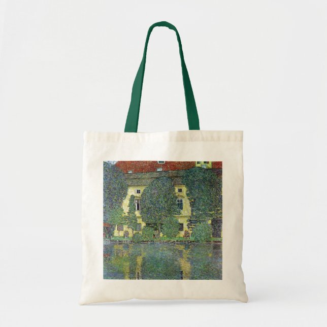 Bolso De Tela Schloss Kammer sobre el tema III de Gustav Klimt (Frente)
