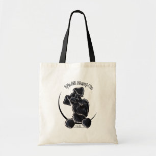 Bolso De Tela Schnauzer negro IAAM