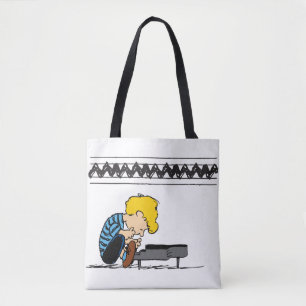 Bolso De Tela Schroeder Charlie Brown Music