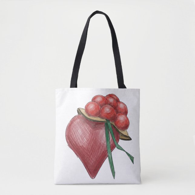 Bolso De Tela Schwarzwaldliebe (Anverso)
