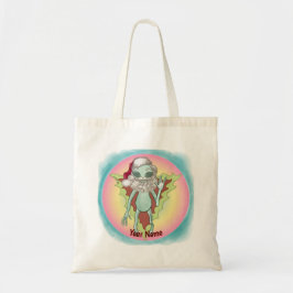 Bolso De Tela Scifi Alien Santa Tote Bag