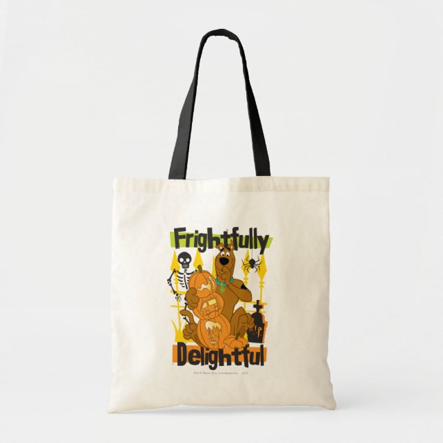 Bolso De Tela Scooby-Doo Alegremente Encantador (Frente)