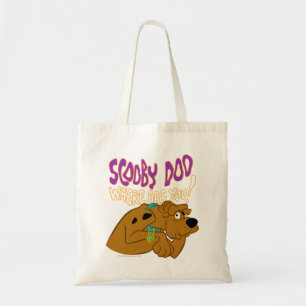 Bolso De Tela Scooby-Doo asustado