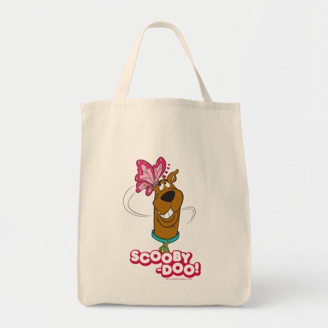 Bolso De Tela Scooby-Doo Butterfly Kisses (Frente)