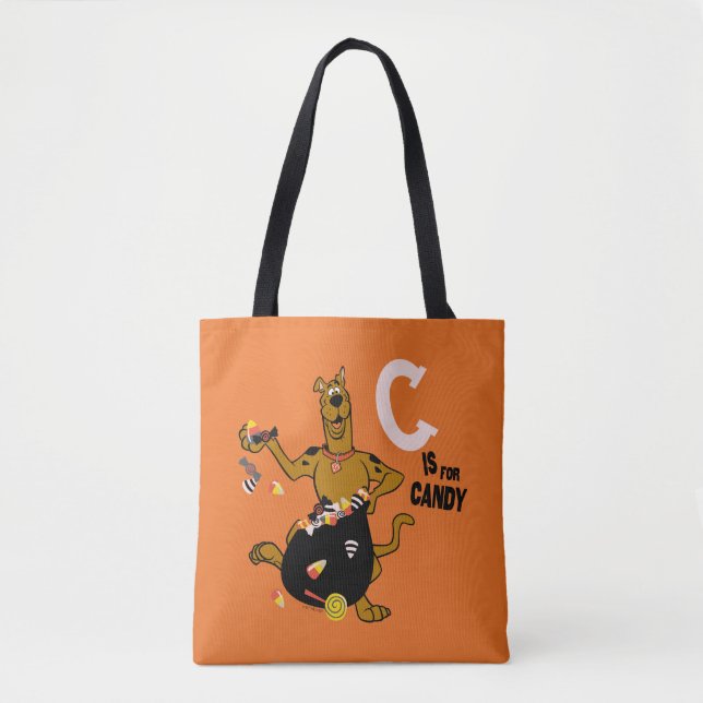Bolso De Tela Scooby-Doo | C es para Candy (Anverso)