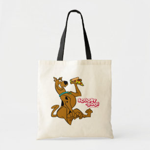 Bolso De Tela Scooby-Doo con la rebanada de la pizza