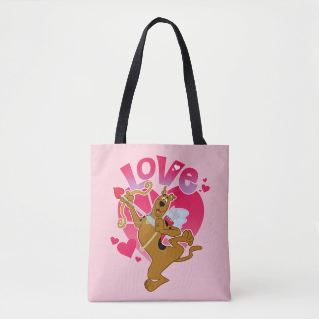 Bolso De Tela Scooby-Doo Cupid - Amor (Anverso)