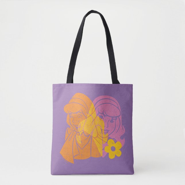 Bolso De Tela Scooby-Doo | Daphne Flower Portrait (Anverso)