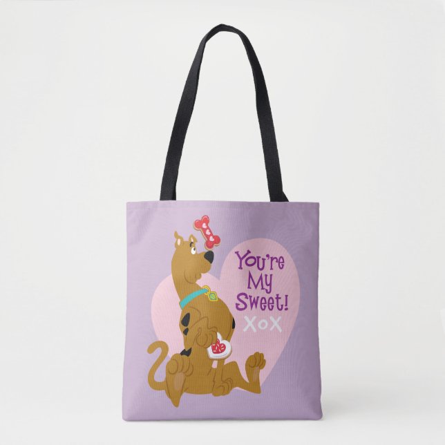 Bolso De Tela Scooby-Doo - Eres mi dulce (Anverso)
