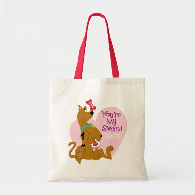 Bolso De Tela Scooby-Doo - Eres mi dulce (Frente)