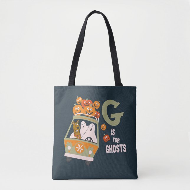 Bolso De Tela Scooby-Doo | G es para Ghosts (Anverso)