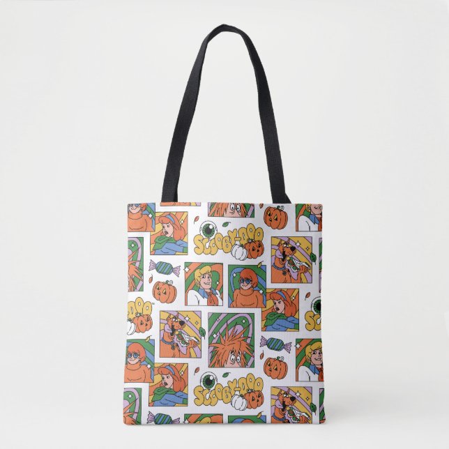 Bolso De Tela Scooby-Doo Halloween Photos Pattern (Anverso)