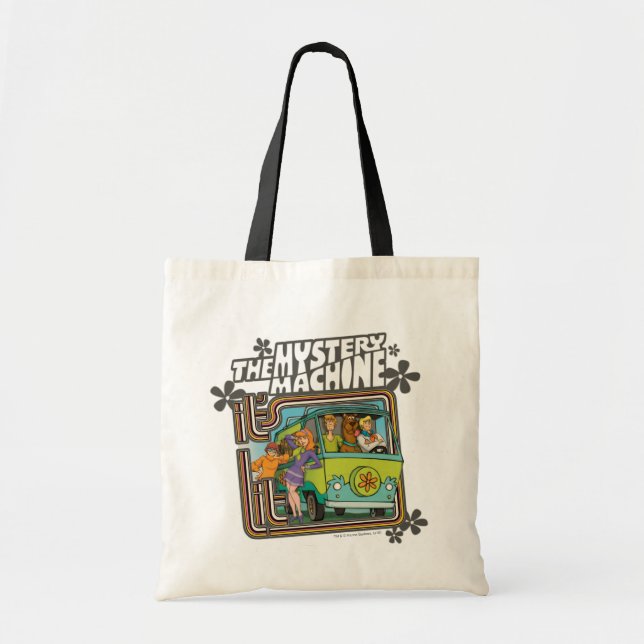 Bolso De Tela Scooby-Doo | "It's Lit" Mystery Machine Graphic (Frente)